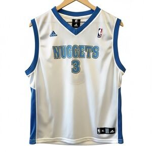 Adidas Allen Iverson Nuggets #3 NBA Jersey Throwback Youth XL